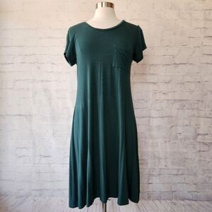 41 Hawthorn | Dresses | Green Faux Wrap Dress | Poshmark